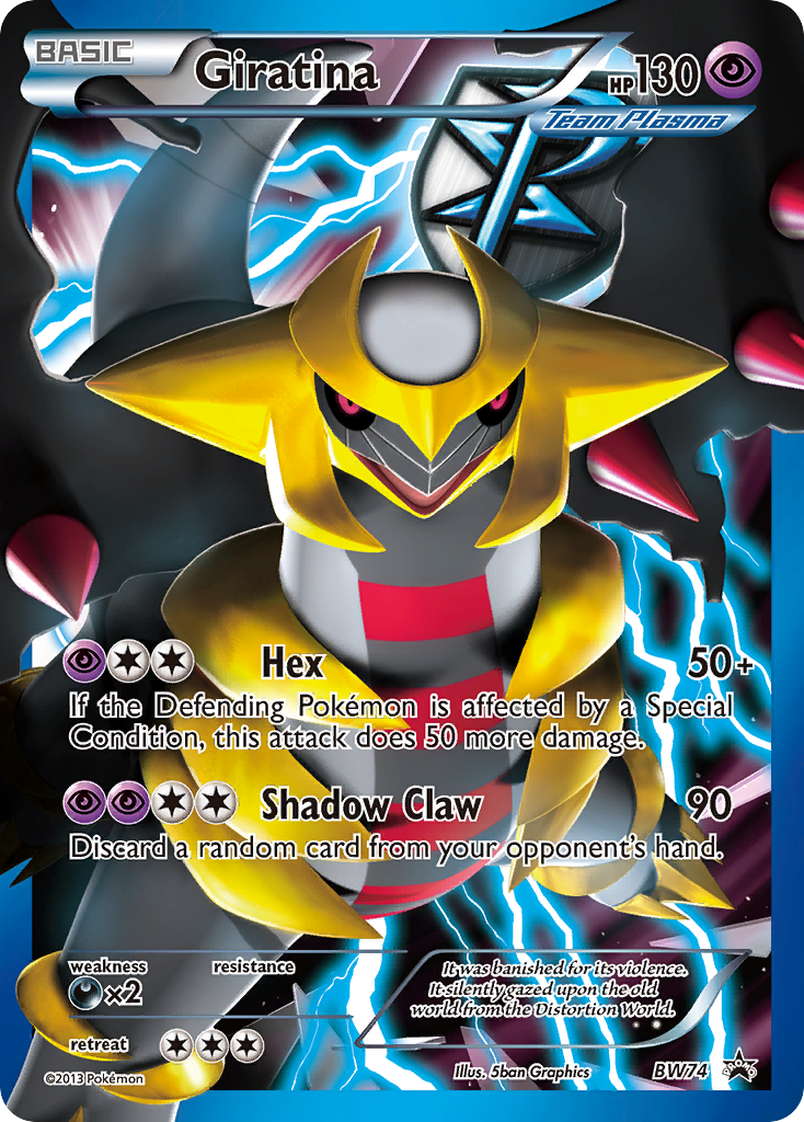 Giratina (BW74) [Black & White: Black Star Promos] | Arkham Games and Comics