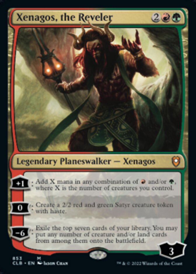 Xenagos, the Reveler [Commander Legends: Battle for Baldur's Gate] | Arkham Games and Comics