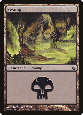 Swamp (150) [Mirrodin Besieged] | Arkham Games and Comics