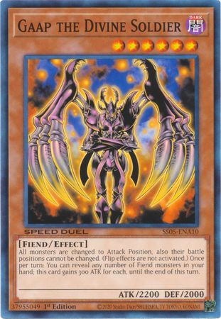 Gaap the Divine Soldier [SS05-ENA10] Common | Arkham Games and Comics