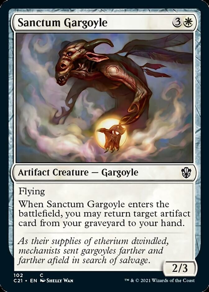 Sanctum Gargoyle [Commander 2021] | Arkham Games and Comics