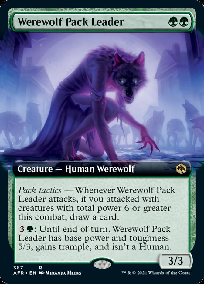 Werewolf Pack Leader (Extended) [Dungeons & Dragons: Adventures in the Forgotten Realms] | Arkham Games and Comics