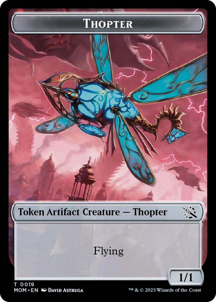 Thopter Token [March of the Machine Tokens] | Arkham Games and Comics