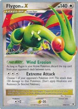 Flygon LV.X (105/111) (Stallgon - David Cohen) [World Championships 2009] | Arkham Games and Comics