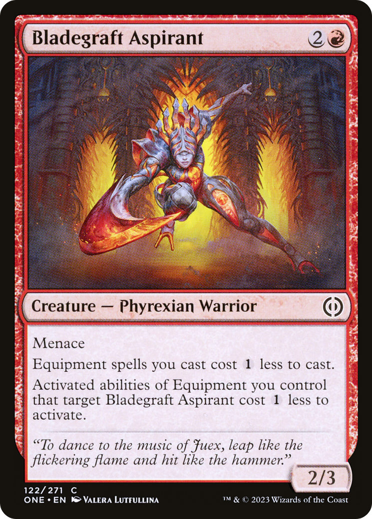 Bladegraft Aspirant [Phyrexia: All Will Be One] | Arkham Games and Comics