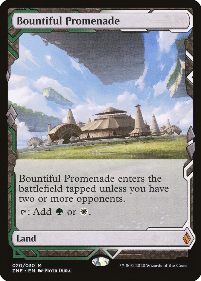 Bountiful Promenade [Zendikar Rising Expeditions] | Arkham Games and Comics