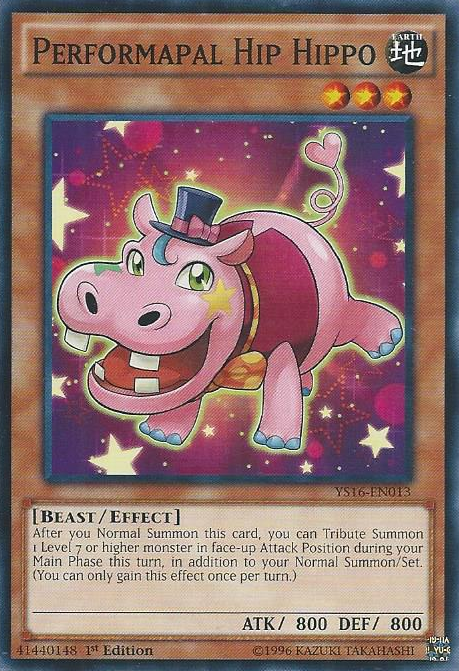 Performapal Hip HIppo [YS16-EN013] Common | Arkham Games and Comics