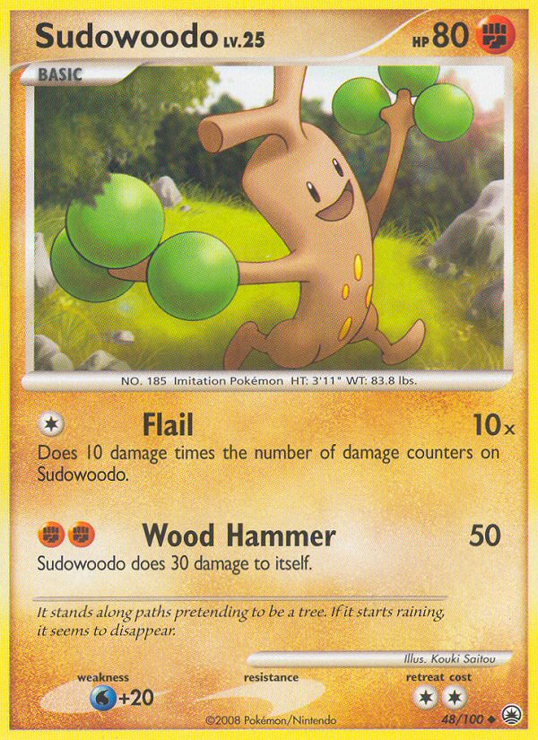 Sudowoodo (48/100) [Diamond & Pearl: Majestic Dawn] | Arkham Games and Comics