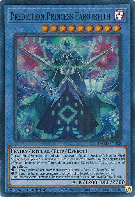 Prediction Princess Tarotreith [DABL-EN038] Super Rare | Arkham Games and Comics