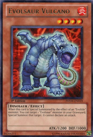 Evolsaur Vulcano [PHSW-EN019] Rare | Arkham Games and Comics