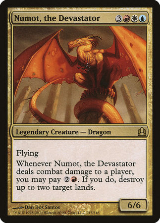 Numot, the Devastator [Commander 2011] | Arkham Games and Comics
