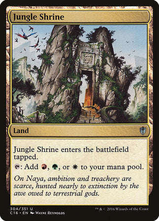 Jungle Shrine [Commander 2016] | Arkham Games and Comics