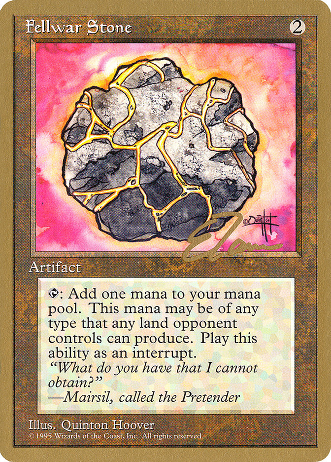 Fellwar Stone (Eric Tam) [Pro Tour Collector Set] | Arkham Games and Comics