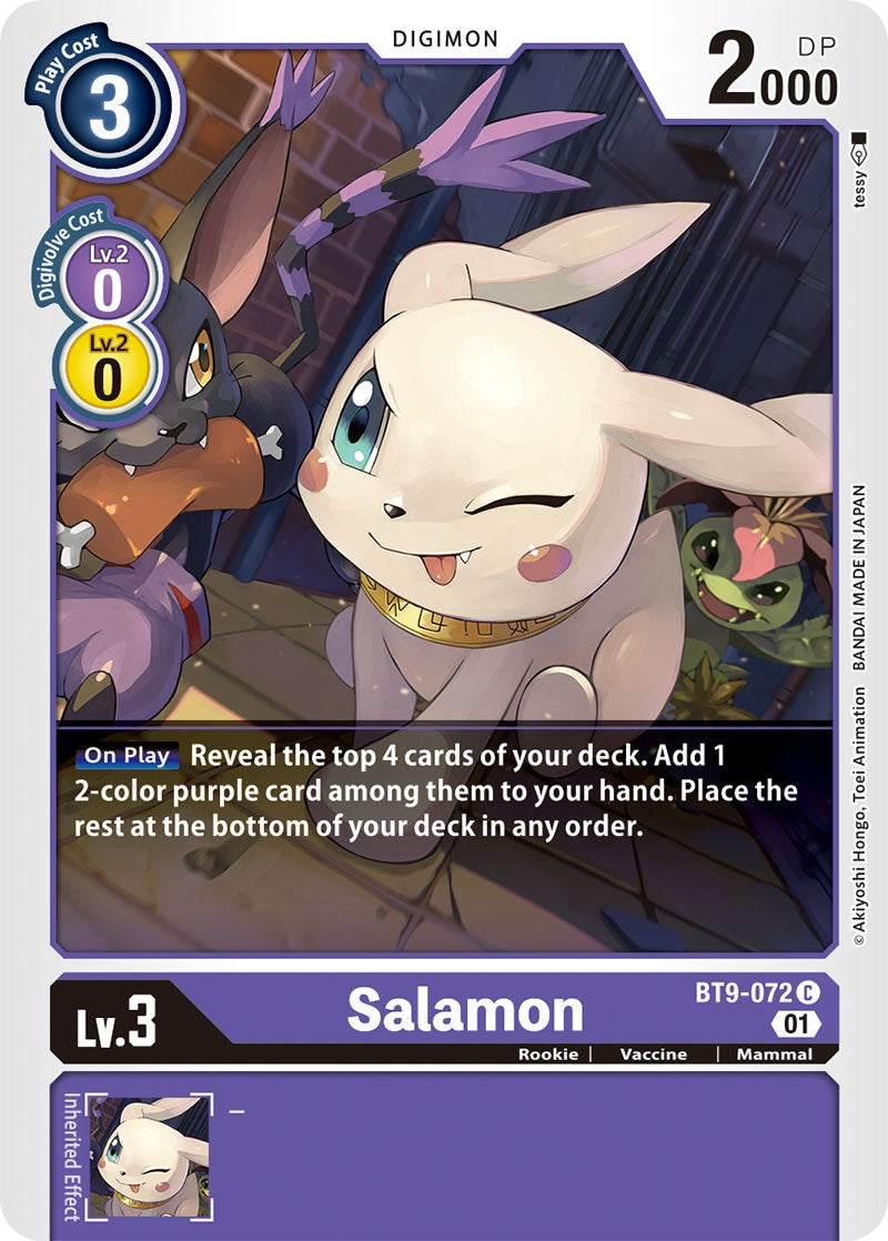 Salamon [BT9-072] [X Record] | Arkham Games and Comics