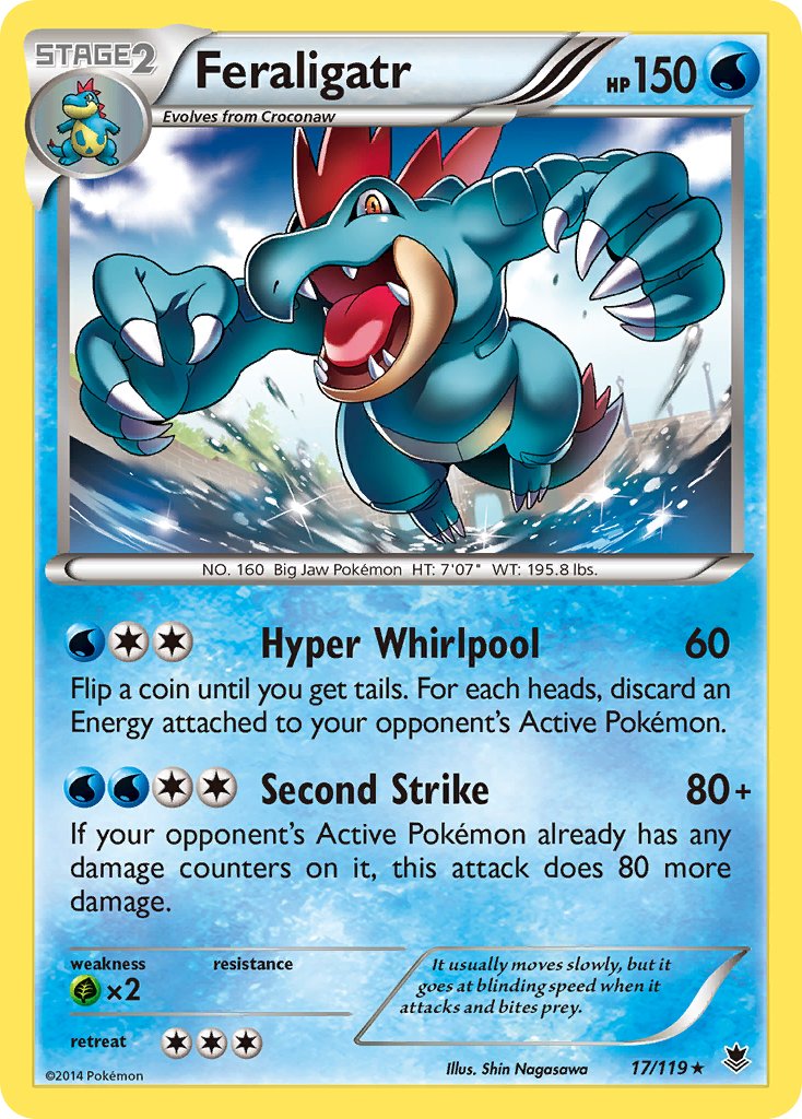 Feraligatr (17/119) [Alternate Art Promos] | Arkham Games and Comics