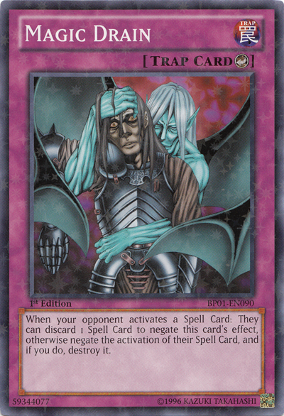 Magic Drain [BP01-EN090] Starfoil Rare | Arkham Games and Comics