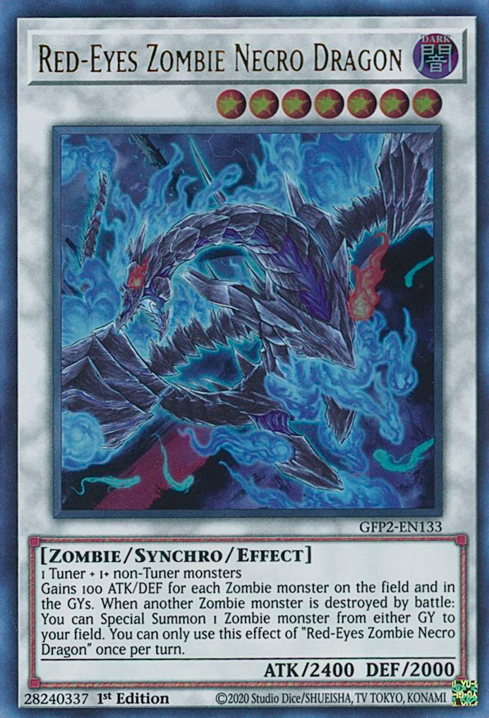 Red-Eyes Zombie Necro Dragon [GFP2-EN133] Ultra Rare | Arkham Games and Comics