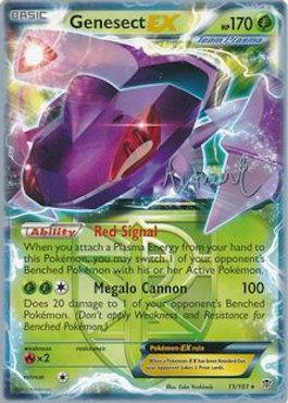 Genesect EX (11/101) (Emerald King - Andrew Estrada) [World Championships 2014] | Arkham Games and Comics