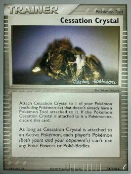 Cessation Crystal (74/100) (Intimidation - Tristan Robinson) [World Championships 2008] | Arkham Games and Comics