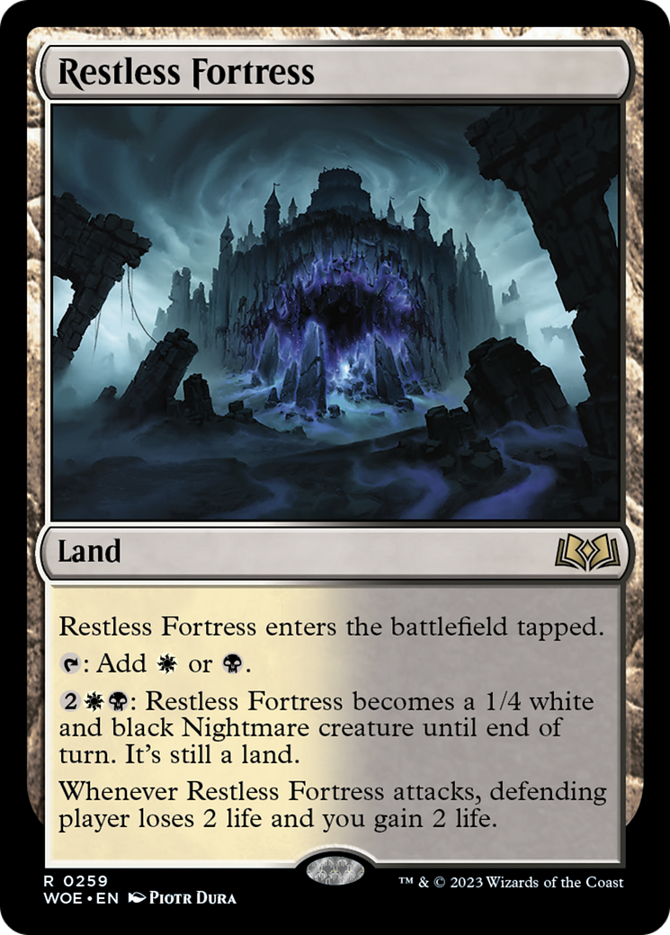 Restless Fortress [Wilds of Eldraine] | Arkham Games and Comics