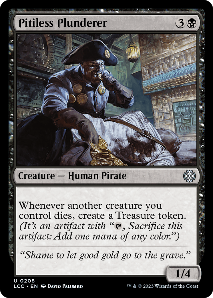 Pitiless Plunderer [The Lost Caverns of Ixalan Commander] | Arkham Games and Comics