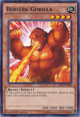 Berserk Gorilla [BP03-EN008] Rare | Arkham Games and Comics