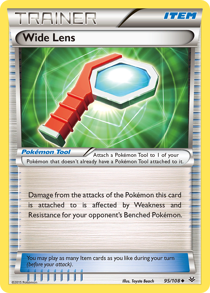 Wide Lens (95/108) [XY: Roaring Skies] | Arkham Games and Comics