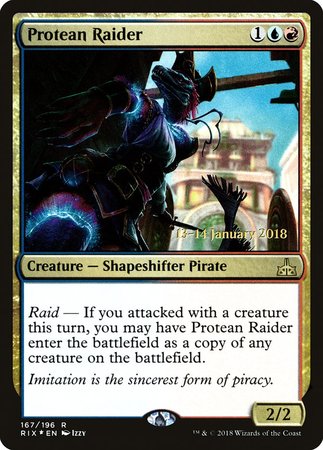 Protean Raider [Rivals of Ixalan Promos] | Arkham Games and Comics