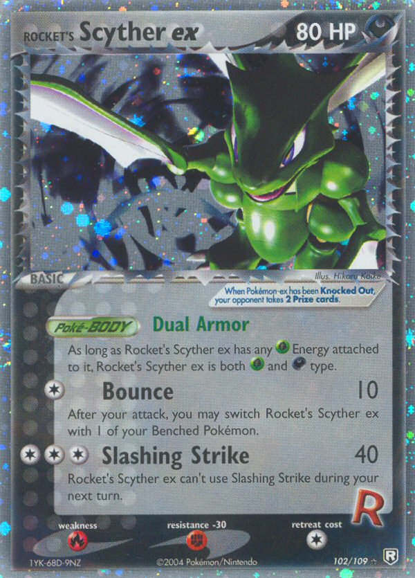 Rocket's Scyther ex (102/109) [EX: Team Rocket Returns] | Arkham Games and Comics