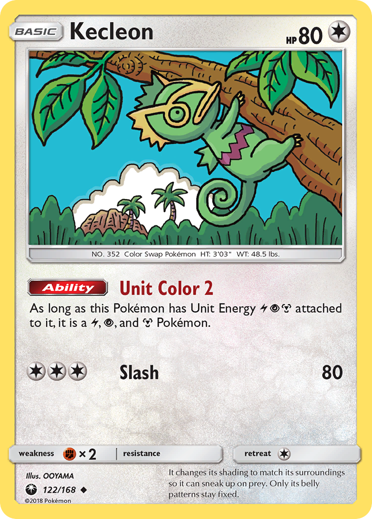 Kecleon (122/168) [Sun & Moon: Celestial Storm] | Arkham Games and Comics