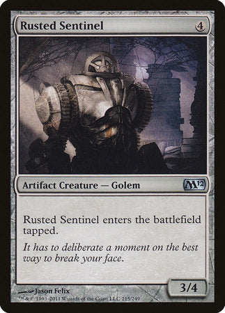 Rusted Sentinel [Magic 2012] | Arkham Games and Comics