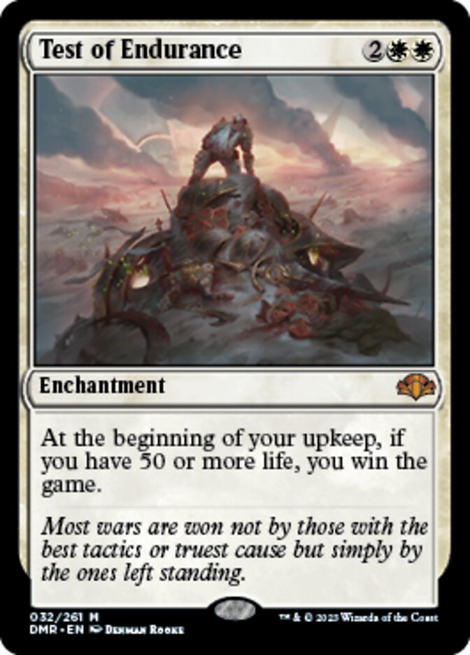 Test of Endurance [Dominaria Remastered] | Arkham Games and Comics