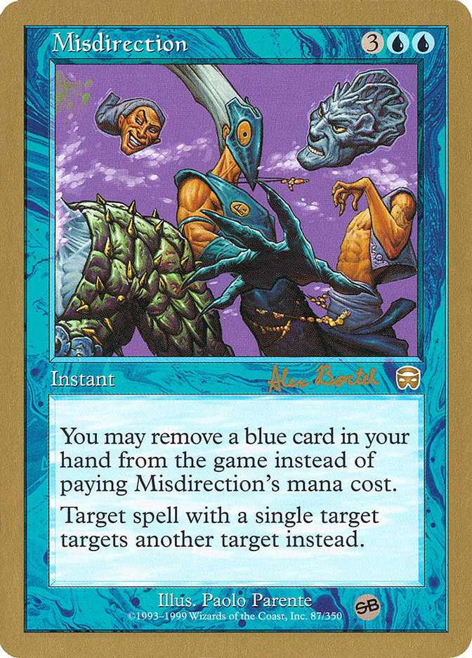 Misdirection (Alex Borteh) (SB) [World Championship Decks 2001] | Arkham Games and Comics