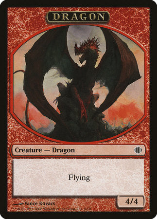 Dragon Token [Shards of Alara Tokens] | Arkham Games and Comics