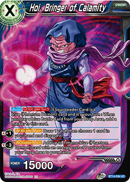 Hoi, Bringer of Calamity (BT14-034) [Cross Spirits] | Arkham Games and Comics