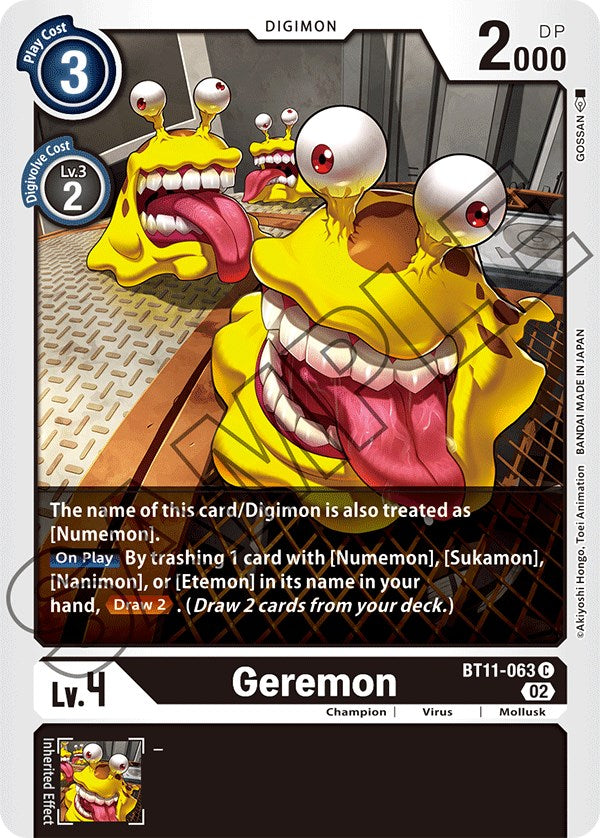 Geremon [BT11-063] [Dimensional Phase] | Arkham Games and Comics