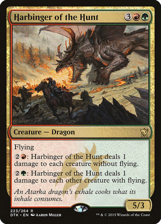 Harbinger of the Hunt [Dragons of Tarkir] | Arkham Games and Comics