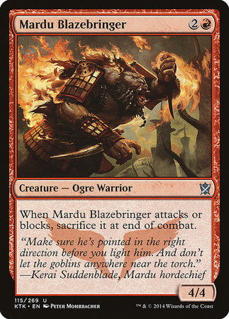 Mardu Blazebringer [Khans of Tarkir] | Arkham Games and Comics