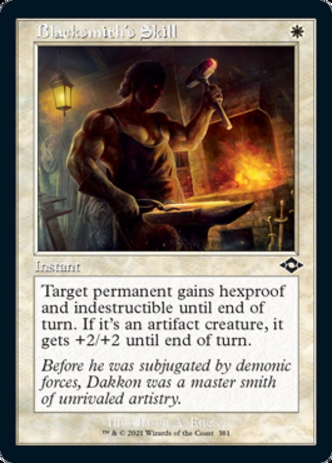 Blacksmith's Skill (Retro) [Modern Horizons 2] | Arkham Games and Comics