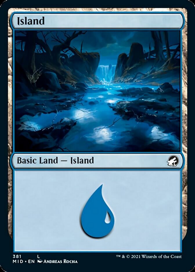 Island (381) [Innistrad: Midnight Hunt] | Arkham Games and Comics