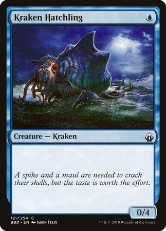 Kraken Hatchling [Battlebond] | Arkham Games and Comics