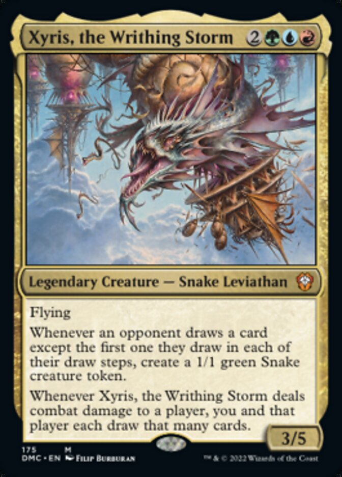 Xyris, the Writhing Storm [Dominaria United Commander] | Arkham Games and Comics