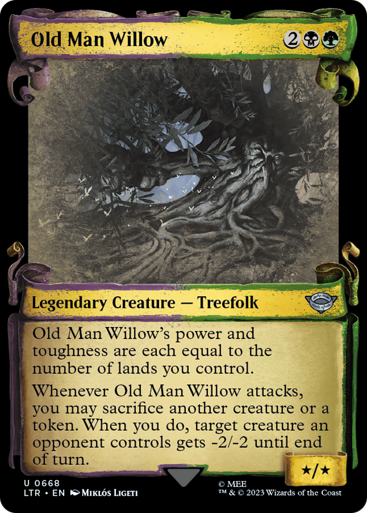 Old Man Willow [The Lord of the Rings: Tales of Middle-Earth Showcase Scrolls] | Arkham Games and Comics