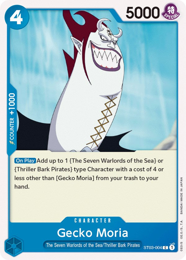 Gecko Moria [Starter Deck: The Seven Warlords of The Sea] | Arkham Games and Comics