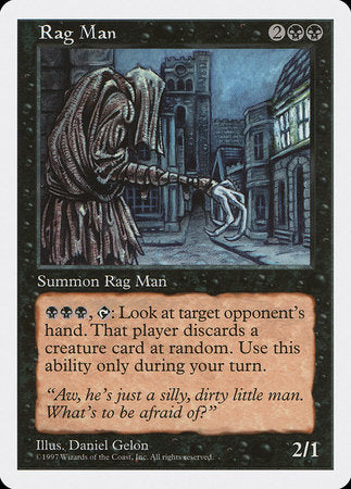 Rag Man [Fifth Edition] | Arkham Games and Comics