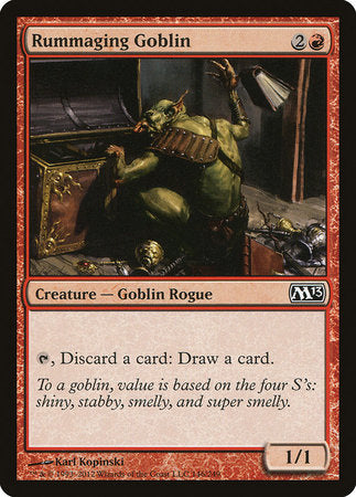 Rummaging Goblin [Magic 2013] | Arkham Games and Comics