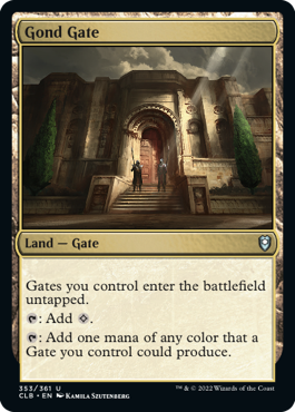 Gond Gate [Commander Legends: Battle for Baldur's Gate] | Arkham Games and Comics