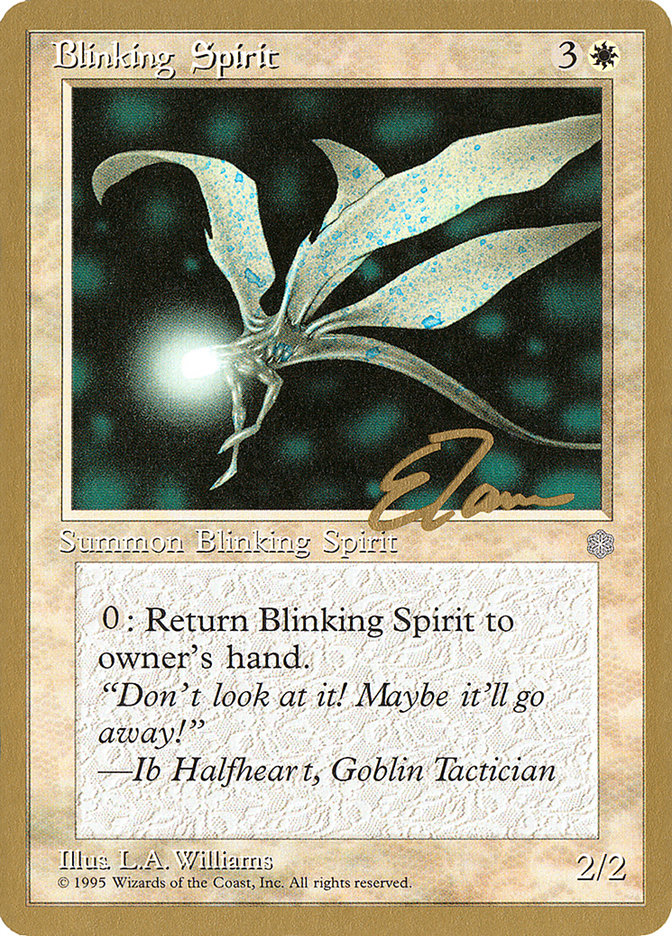 Blinking Spirit (Eric Tam) [Pro Tour Collector Set] | Arkham Games and Comics