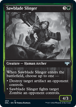 Sawblade Slinger [Innistrad: Double Feature] | Arkham Games and Comics