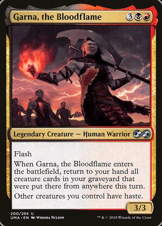 Garna, the Bloodflame [Ultimate Masters] | Arkham Games and Comics